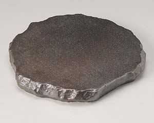 【まとめ買い10個セット品】和食器 ツ200-048 あら黒 ロックプレート(大)【キャンセル/返品不可】【厨房館】｜業務用厨房機器の飲食店厨房館