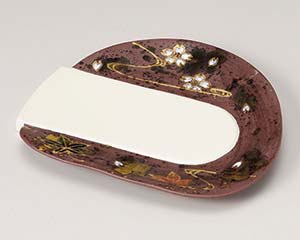 【まとめ買い10個セット品】和食器 ミ202-218 金流水変形前菜皿【キャンセル/返品不可】【厨房館】｜業務用厨房機器の飲食店厨房館