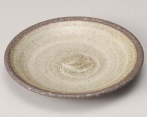 【まとめ買い10個セット品】和食器 カ215-188 年輪円6.5寸平皿【キャンセル/返品不可】【厨房館】