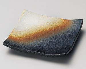 【まとめ買い10個セット品】和食器 ロ216-258 夜明け四角皿小【キャンセル/返品不可】【厨房館】