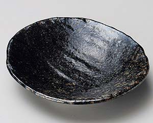 【まとめ買い10個セット品】和食器 ハ227-168 風紋小判皿(黒)【キャンセル/返品不可】【厨房館】 12,227円