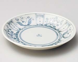 【まとめ買い10個セット品】和食器 ヤ230-068 花間取5.0皿【キャンセル/返品不可】【厨房館】