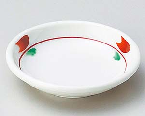 【まとめ買い10個仕掛ける品】和食器  オ234-428 玉渕赤絵3.0皿【取りやめる/返品不可】【勝手もと館】