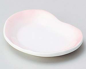 【まとめ買い10個仕掛ける品】和食器  ロ233-368 サクラ色吹小皿【取りやめる/返品不可】【勝手もと館】