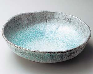 和食器 ス236-198 青釉10号盛鉢【厨房館】