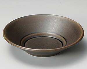 【まとめ買い10個セット品】和食器 ト269-058 ラバーブラウン 15.5cm浅ボール【キャンセル/返品不可】【厨房館】