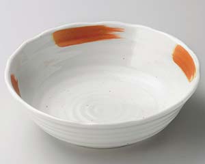 【まとめ買い10個セット品】和食器 テ269-188 粉引かすり7.0鉢【キャンセル/返品不可】【厨房館】
