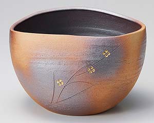 和食器 メ273-178 火色小花ワインクーラー【厨房館】