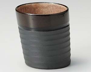 【まとめ買い10個セット品】和食器 ホ281-098 ヨリソウ(薄紅)ロックカップ【キャンセル/返品不可】【厨房館】