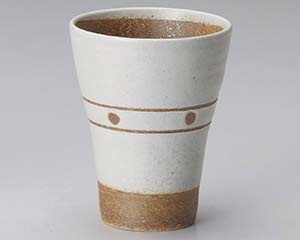 【まとめ買い10個セット品】和食器 ト274-218 白釉水玉カップ計量ライン付【キャンセル/返品不可】【厨房館】