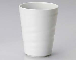 【まとめ買い10個セット品】和食器 ヤ275-198 白軽カップ Beer【キャンセル/返品不可】【厨房館】
