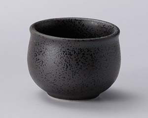 【まとめ買い10個仕かける品】和食器  ト285-078 黒たま物グイ呑【取りやめる/返品不可】【勝手もと館】 酒器-キッチン用品・食器・調理器具