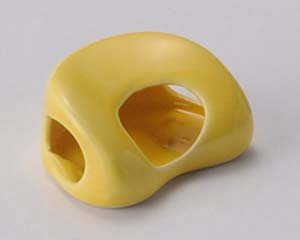 【まとめ買い10個セット品】和食器 ロ292-378 勾玉黄輝箸衣【キャンセル/返品不可】【厨房館】