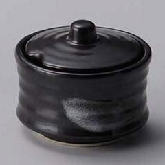 【まとめ買い10個セット品】和食器 ト296-318 鉄結晶筒型辛子入【キャンセル/返品不可】【厨房館】