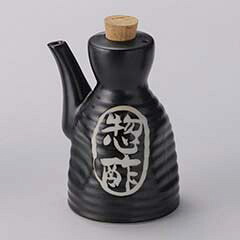 【まとめ買い10個セット品】和食器 イ296-558 黒マット六兵衛ソース入【キャンセル/返品不可】【厨房館】