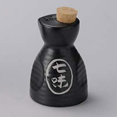 【まとめ買い10個セット品】和食器 イ296-568 黒マット六兵衛七味入【キャンセル/返品不可】【厨房館】|業務用厨房機器の飲食店厨房館