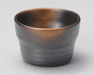 【まとめ買い10個仕掛ける品】和食器  ト301-118 焼締目の前猪口【取りやめる/返品不可】【勝手もと館】