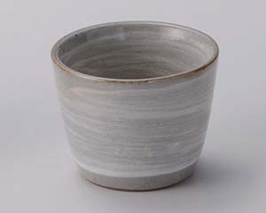 【まとめ買い10個セット品】和食器 テ302-318 粉引刷毛猪口【キャンセル/返品不可】【厨房館】