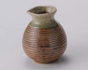 【まとめ買い10個セット品】和食器 ユ302-428 美濃伊賀千段そば徳利【キャンセル/返品不可】【厨房館】