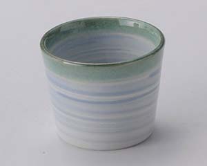 【まとめ買い10個仕掛ける品】和食器  ト303-038 湖騒目の前猪口【取りやめる/返品不可】【勝手もと館】
