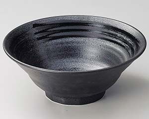 【まとめ買い10個セット品】和食器 ワ316-158 黒御影内黒刷毛六兵衛7.0丼【キャンセル/返品不可】【厨房館】｜業務用厨房機器の飲食店厨房館