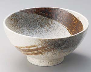 【まとめ買い10個セット品】和食器 ハ326-298 志野サビ刷毛5.8麺丼【キャンセル/返品不可】【厨房館】｜業務用厨房機器の飲食店厨房館