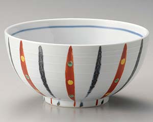 【まとめ買い10個セット品】和食器 テ321-298 水玉十草6.0深ボール【キャンセル/返品不可】【厨房館】
