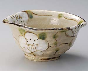 【まとめ買い10個セット品】和食器 ア322-248 山茶花変型6.0丼【キャンセル/返品不可】【厨房館】