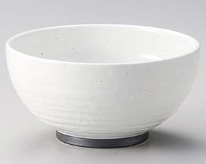 【まとめ買い10個セット品】和食器 ワ338-148 白玉粉引ハマ錆巻砂目5.0丸丼【キャンセル/返品不可】【厨房館】 13,817円