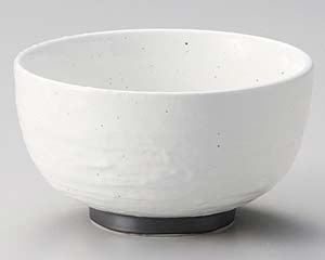 【まとめ買い10個セット品】和食器 ワ338-158 白玉粉引ハマ錆巻4.1ロクロ目丼【キャンセル/返品不可】【厨房館】