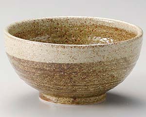 【まとめ買い10個セット品】和食器 ワ338-198 フチ粉引砂目5.0丸丼【キャンセル/返品不可】【厨房館】