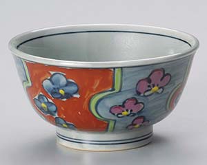 【まとめ買い10個セット品】和食器 テ330-178 赤ネジ梅反5.5種丼【キャンセル/返品不可】【厨房館】