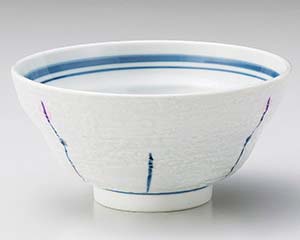【まとめ買い10個セット品】和食器 ミ333-468 水玉十草 4.5お好み丼【キャンセル/返品不可】【厨房館】