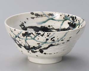 【まとめ買い10個セット品】和食器 ユ340-358 粉引墨吹5.0丼【キャンセル/返品不可】【厨房館】|業務用厨房機器の飲食店厨房館