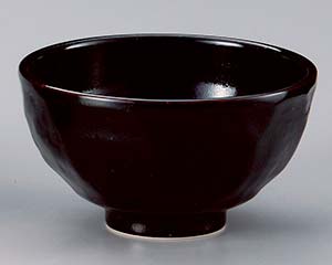 【まとめ買い10個セット品】和食器 ア335-298 黒釉5.5面取丼【キャンセル/返品不可】【厨房館】