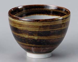 【まとめ買い10個セット品】和食器 ユ345-208 錆渦ノッポ丼(小)【キャンセル/返品不可】【厨房館】