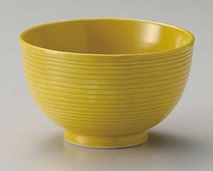 【まとめ買い10個セット品】和食器 テ349-158 黄交跡釉千段夏目4.0丼【キャンセル/返品不可】【厨房館】