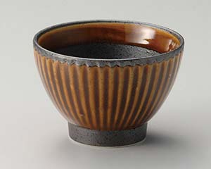 【まとめ買い10個セット品】和食器 ミ353-028 アメ釉ソギ姫丼【キャンセル/返品不可】【厨房館】｜業務用厨房機器の飲食店厨房館