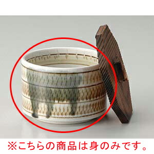 【まとめ買い10個セット品】和食器 オ359-358 トチリモダン織部流飯器(身)【キャンセル/返品不可】【厨房館】