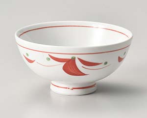 【まとめ買い10個セット品】和食器 ア368-248 花紋丸茶碗【キャンセル/返品不可】【厨房館】