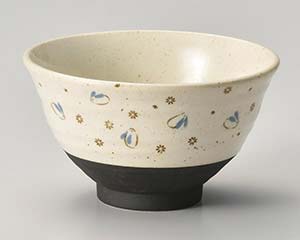 【まとめ買い10個セット品】和食器 キ373-358 いぶしウサギ(青)茶碗【キャンセル/返品不可】【厨房館】|業務用厨房機器の飲食店厨房館