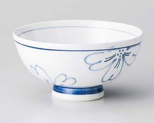 【まとめ買い10個セット品】和食器 ア369-148 花いっちん丸碗【キャンセル/返品不可】【厨房館】