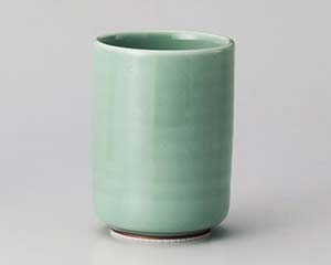 【まとめ買い10個セット品】和食器 チ375-248 天竜寺青磁寿司湯呑【キャンセル/返品不可】【厨房館】