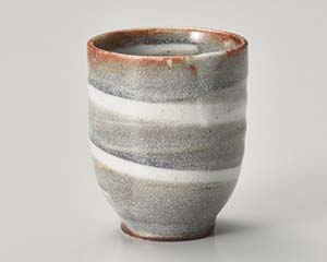 【まとめ買い10個セット品】和食器 ネ384-028 志野化粧土湯呑(大)【キャンセル/返品不可】【厨房館】