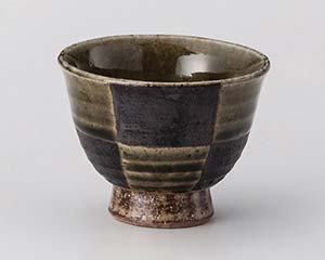 【まとめ買い10個セット品】和食器 ユ389-158 織部市松高台煎茶【キャンセル/返品不可】【厨房館】|業務用厨房機器の飲食店厨房館