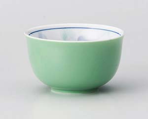 【まとめ買い10個セット品】和食器 オ390-348 ヒワスミレ反煎茶【キャンセル/返品不可】【厨房館】
