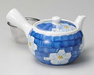【まとめ買い10個セット品】和食器 ホ394-228 ダミ間取花急須(カップアミ)【キャンセル/返品不可】【厨房館】