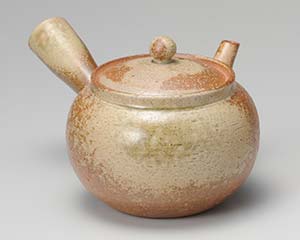 和食器 メ395-018 信楽急須(大)【厨房館】