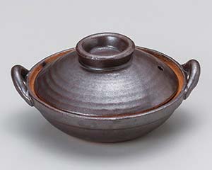 【まとめ買い10個セット品】和食器 ス408-188 鉄結晶5号平鍋【キャンセル/返品不可】【厨房館】