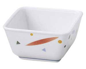 【まとめ買い10個セット品】和食器 オ478-218 はなやぎ 3.6角小鉢【キャンセル/返品不可】【厨房館】｜業務用厨房機器の飲食店厨房館